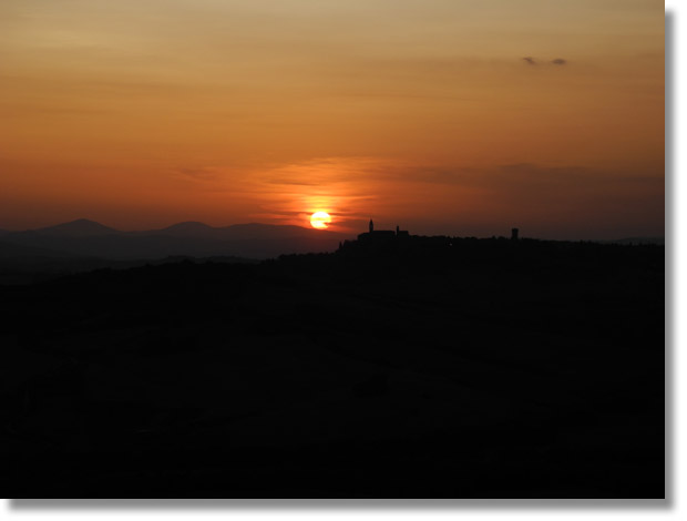 pienza_sunset